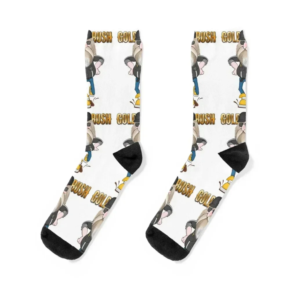 

Gold Rush Socks sports and leisure gift loose ankle Socks Male Women's