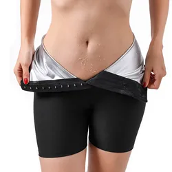 Women's Sauna Slimming Pants Gym Workout Hot Thermo Sweat Sauna Leggings Shapers Waist Trainer Tummy Control Fat Burning Pants