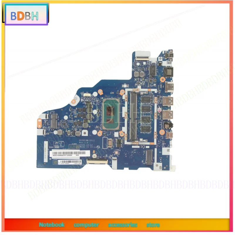 For Lenovo ideapad L3-15ITL6 I5-1135G7 4G  Laptop Motherboard 5B21B48958