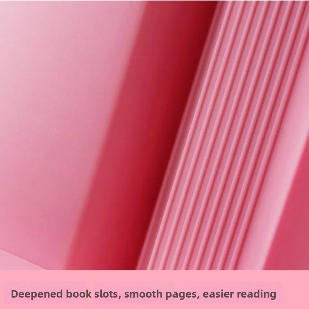 

Height Adjustable Lifting Reading Bookshelf with Page Clip Non-Slip Base Tablet Books Holder Multifunctional Folding