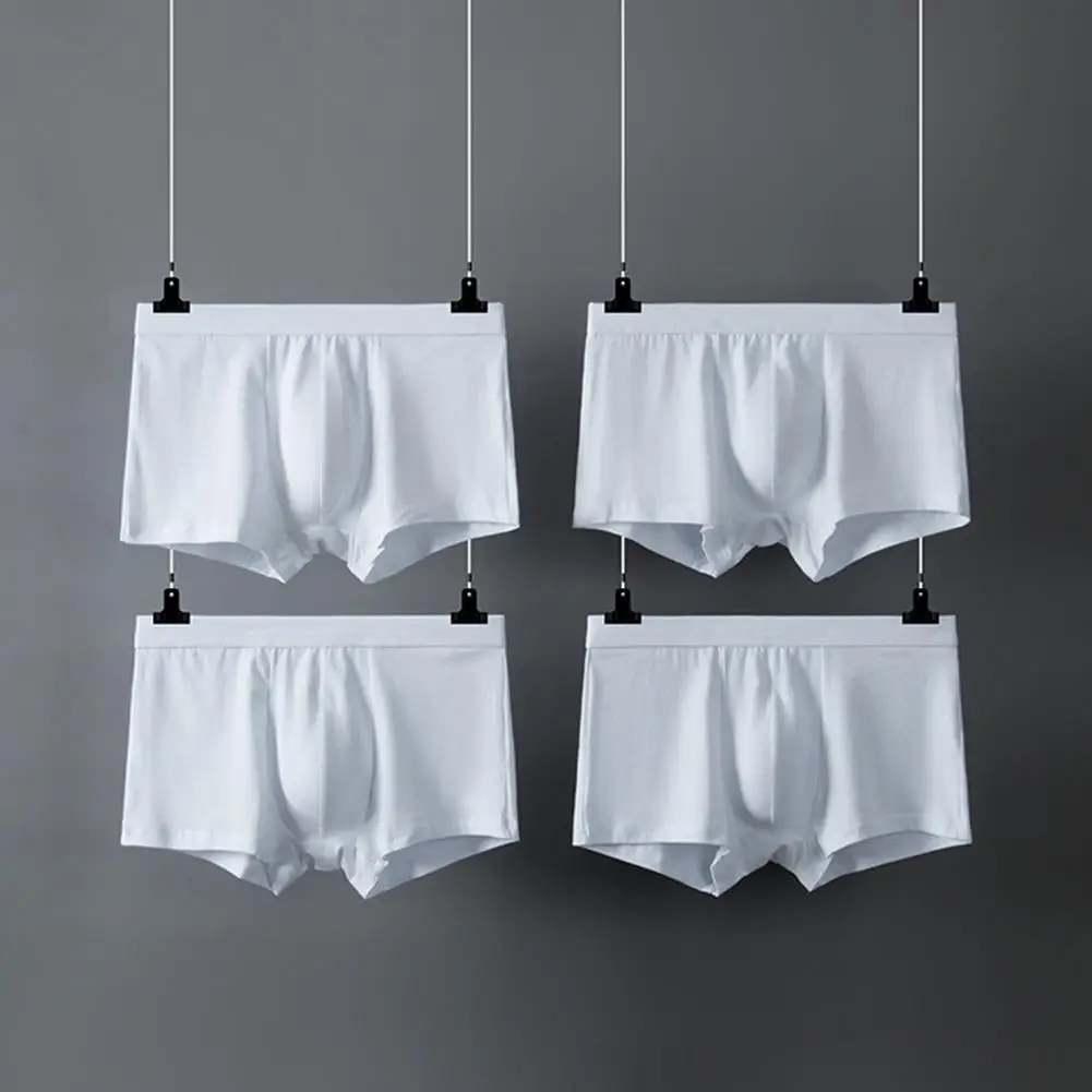 

Ideal For Everyday Use Breathable Boxer Briefs Comfortable Cotton Underwear Boxershorts 5 Spandex Material Breathable Design