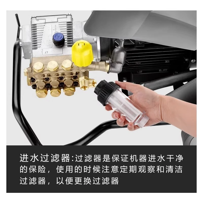 High pressure washer filter, filter assembly G3/4 Karcher washer for transparent filter filter
