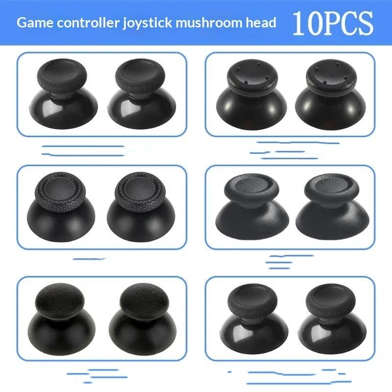 10 PCS Replacement Game Controller Analog Thumbsticks Non Slip Grip Enhance Gaming Experience for