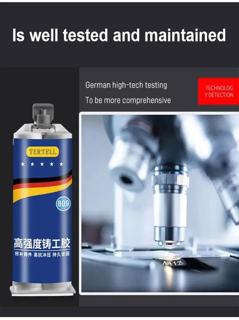 Высокопрочный металлический ремонтный агент для гидроизоляции и промышленного использования