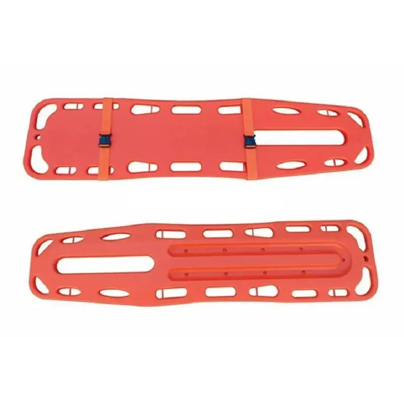 

Supply first aid spine board, fire emergency water floating rescue , fixed casualty PE plastic hard stretcher
