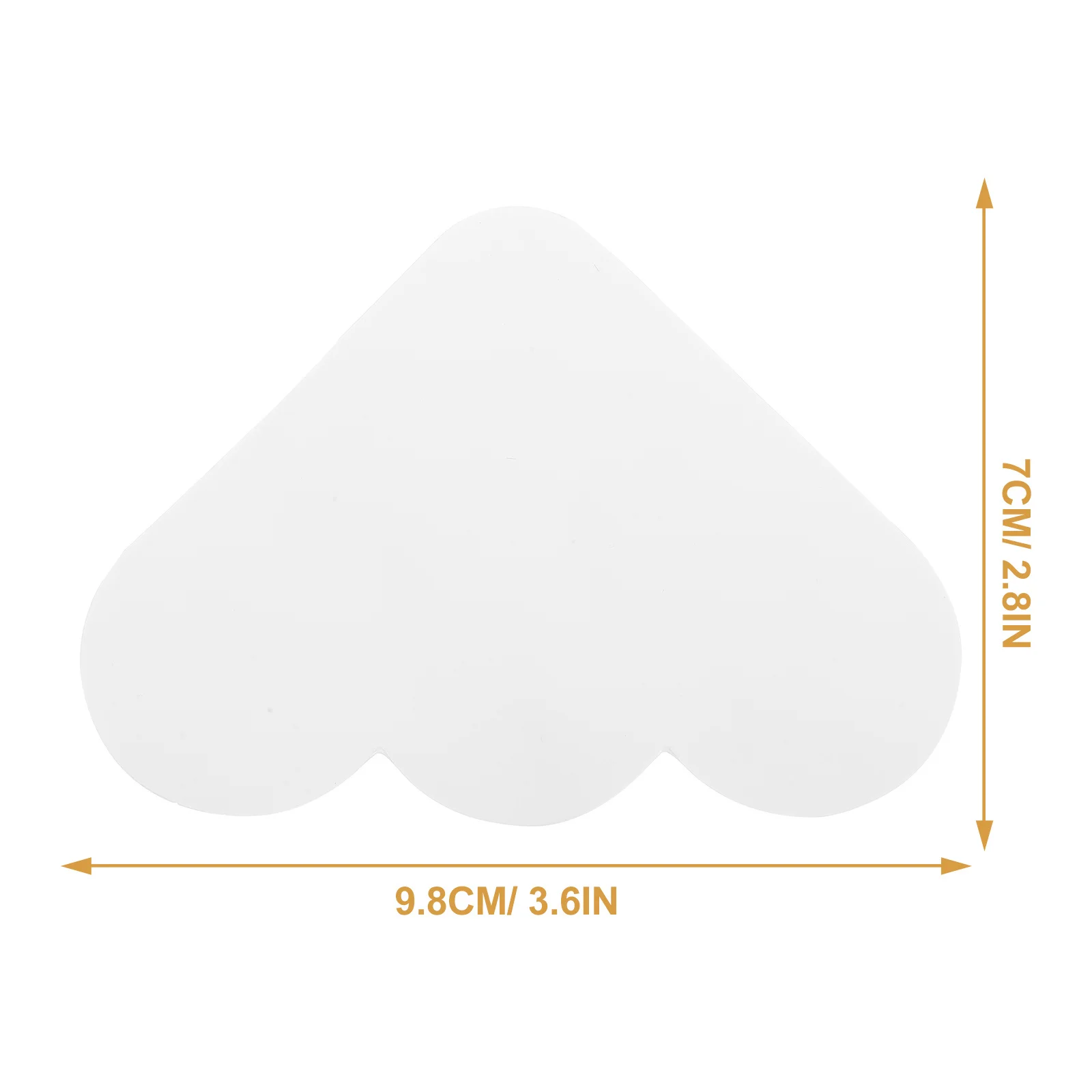 12 قطعة شريط سجادة مضاد للانزلاق على شكل سحابة قابل للغسل من البولي يوريثان وسادة سجادة لأرضيات بلاط الخشب الصلب ملصقات منزلية للمنزل