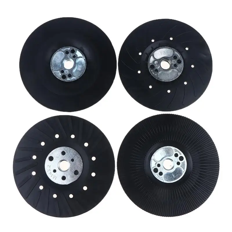 

New 1 PCS Sanding Disc Backing Pad Grinder Attachment For Angle Grinders Power Tools Accessories Dedicated Steel Paper Tray
