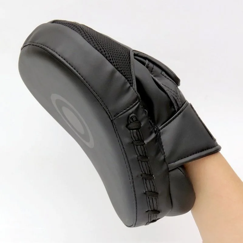 Boxing Hand Target Curved Boxing Pads MMA Target Focus Punching Gloves Thai Strike Kick Shield Hook Jab Pads Kickboxing Training