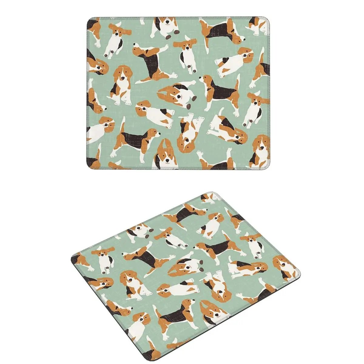 

Коврик для мыши Beagle Scatter Mint, компьютерная клавиатура, коврик для мыши, геймерский коврик для ноутбука, офисные аксессуары, настольные коврики