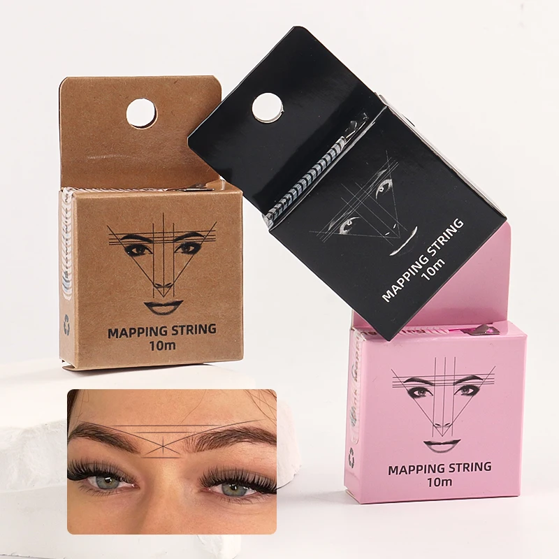 Marker Thread Tattoo Brows Tattoo Thread Eyebrow Semi Permane Ruler Auxiliary Line Drawing With Ink Positioning Mapping Line