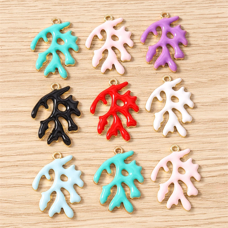 10 Stück süße Mix Marine Life Charms Emaille Seestern Hummer Krabbe Charms Anhänger für Schmuckherstellung Halsketten Ohrringe DIY Geschenke – Detail 14