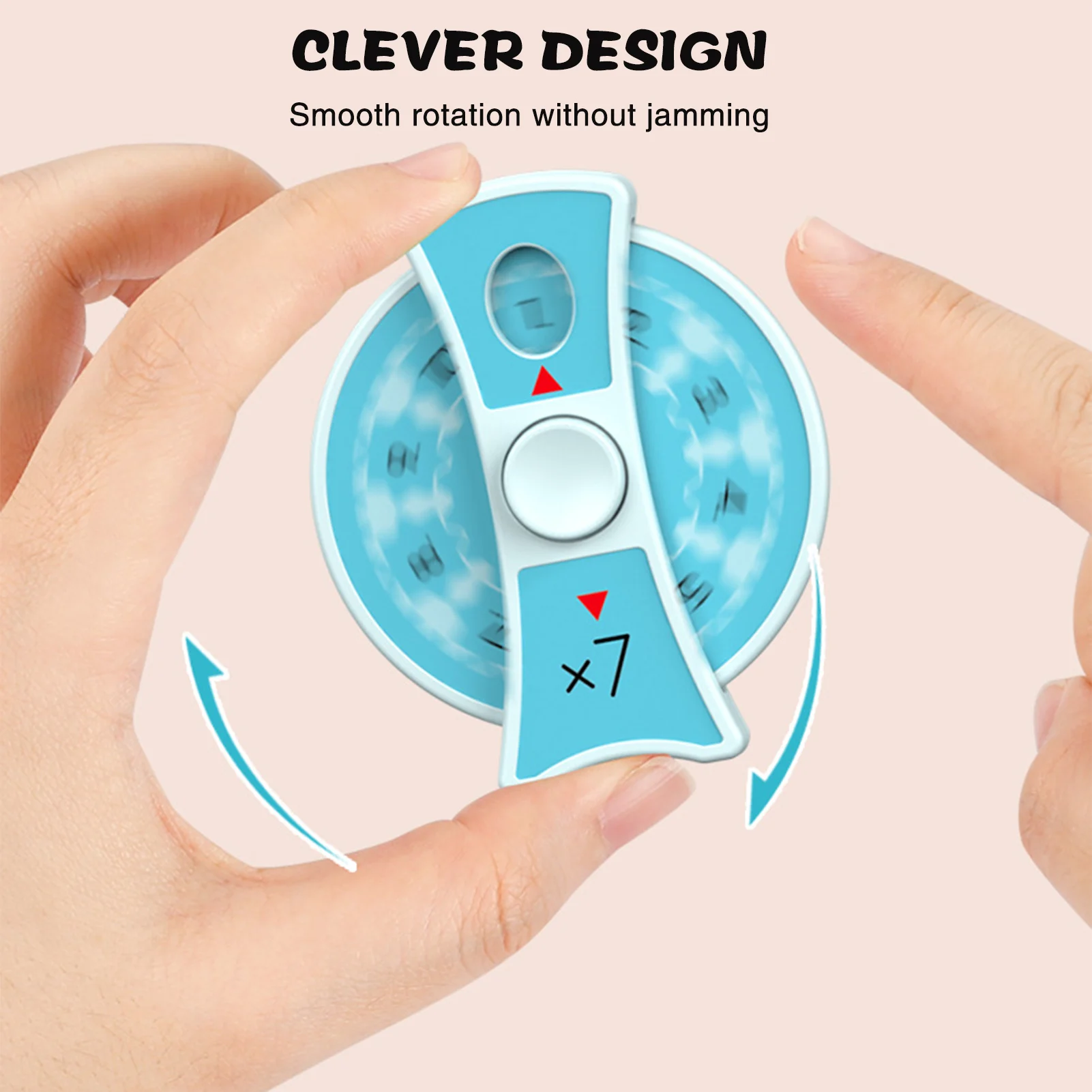 Interactive Math Games Fidget Toys Fun Early Math Learning and Education Toy Gift for Children Kids Boys Girls