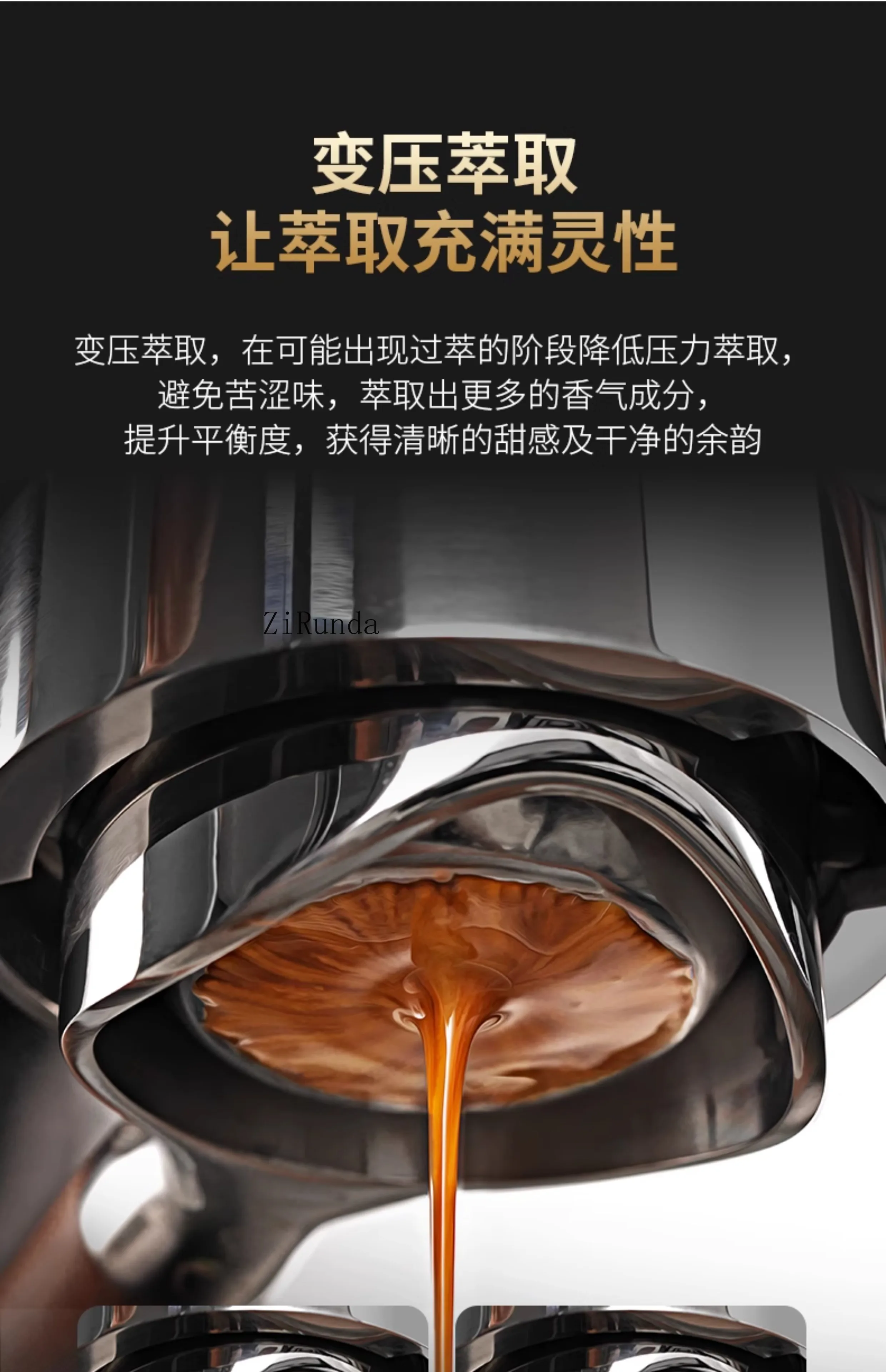 Ręczna ekspres do kawy z podwójnym drążkiem, ręczna ekstrakcja espresso, mały, półautomatyczny do użytku domowego.