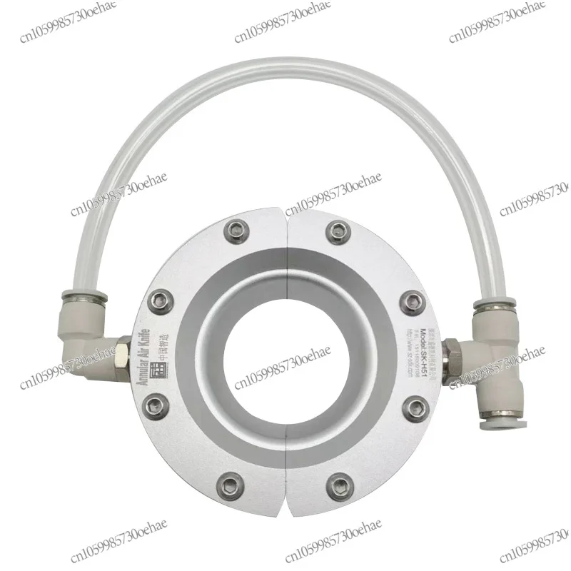 

Ring Air Knife, Pipe Wire, Water Removal and Cleaning Professional Intelligent Aluminum Alloy Stainless Steel Round