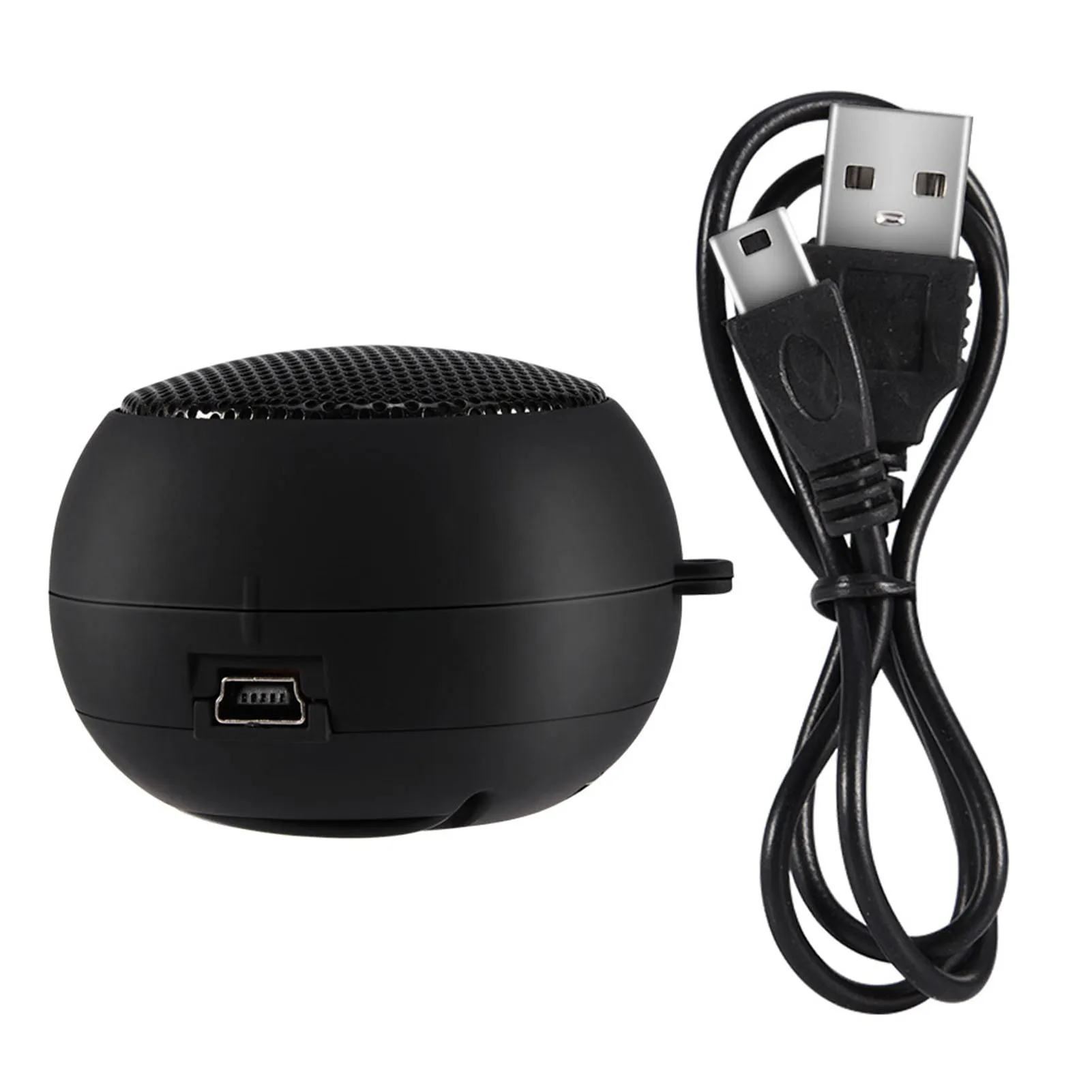 صوت كمبيوتر صغير محمول للسفر 3.5 ملم مكبر صوت عالي مدمج في بطارية للهاتف المحمول MP3 PC مكبر صوت خارجي مكبر صوت للكمبيوتر