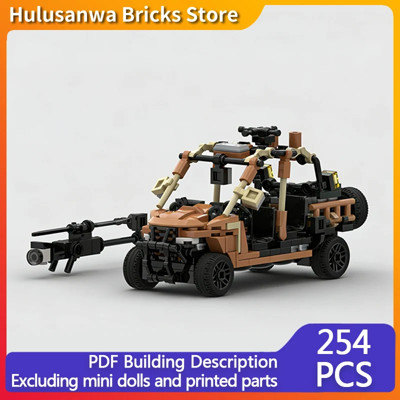 

Военная разведывательная машина (модель MOC) из строительных блоков: модульный конструктор, военная техника, подарки, праздничный набор для сборки, детские игрушки