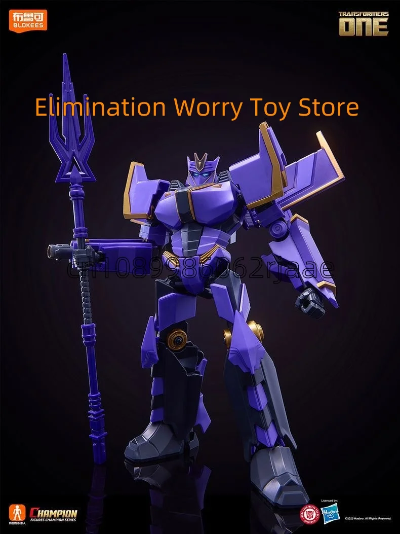 NEU Blokees Transformers One Classic Class Megatronous Prime Zusammengebaute Modellbausatzfiguren Bewegliches Modell Blokees Roboterbausatzfigur