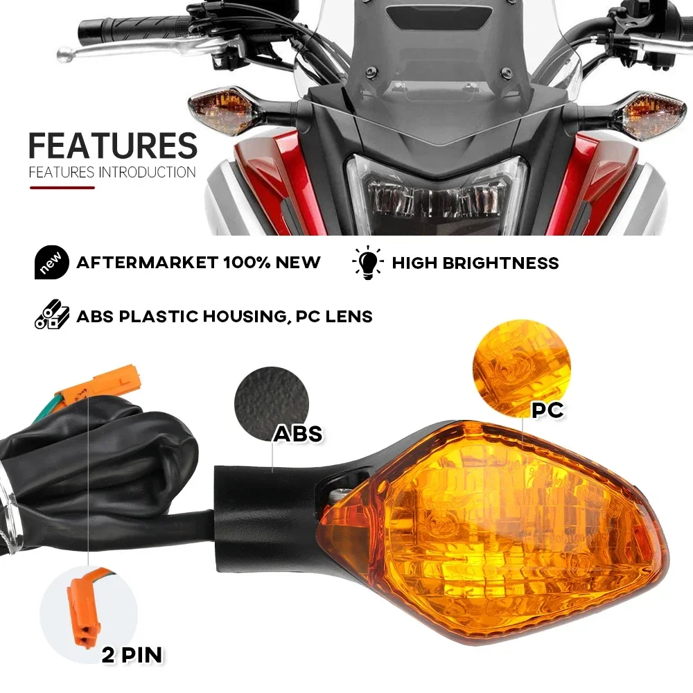 Turn Signal Indicator Light For HONDA NC700 NC750 S/X/D CBR500R CB650F CB500F NC700X NC750X NC 700 750 Motorcycle Accessories