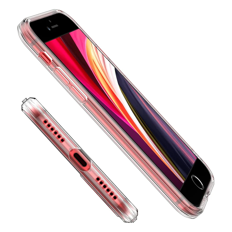 Ultra Thin Silicone Clear Case For iPhone SE 2024 2022 2020 2016 Transparent TPU Back Cover For iPhone 5 5S 6 6S 7 8 SE 2 3 4
