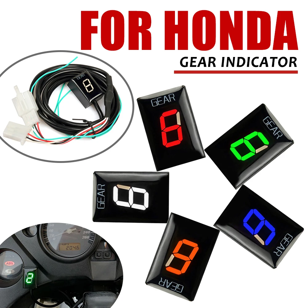 

Gear Indicator Display Meter For Honda CBR1100XX XL1000V XL125V XL 125 1000 V Varadero VT VT125C Shadow Motorcycle Accessories