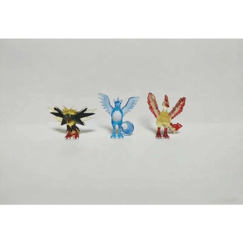 ポケモンフィギュア-moltres-articuno-zapdos-人形装飾品アクセサリー子供のおもちゃ
