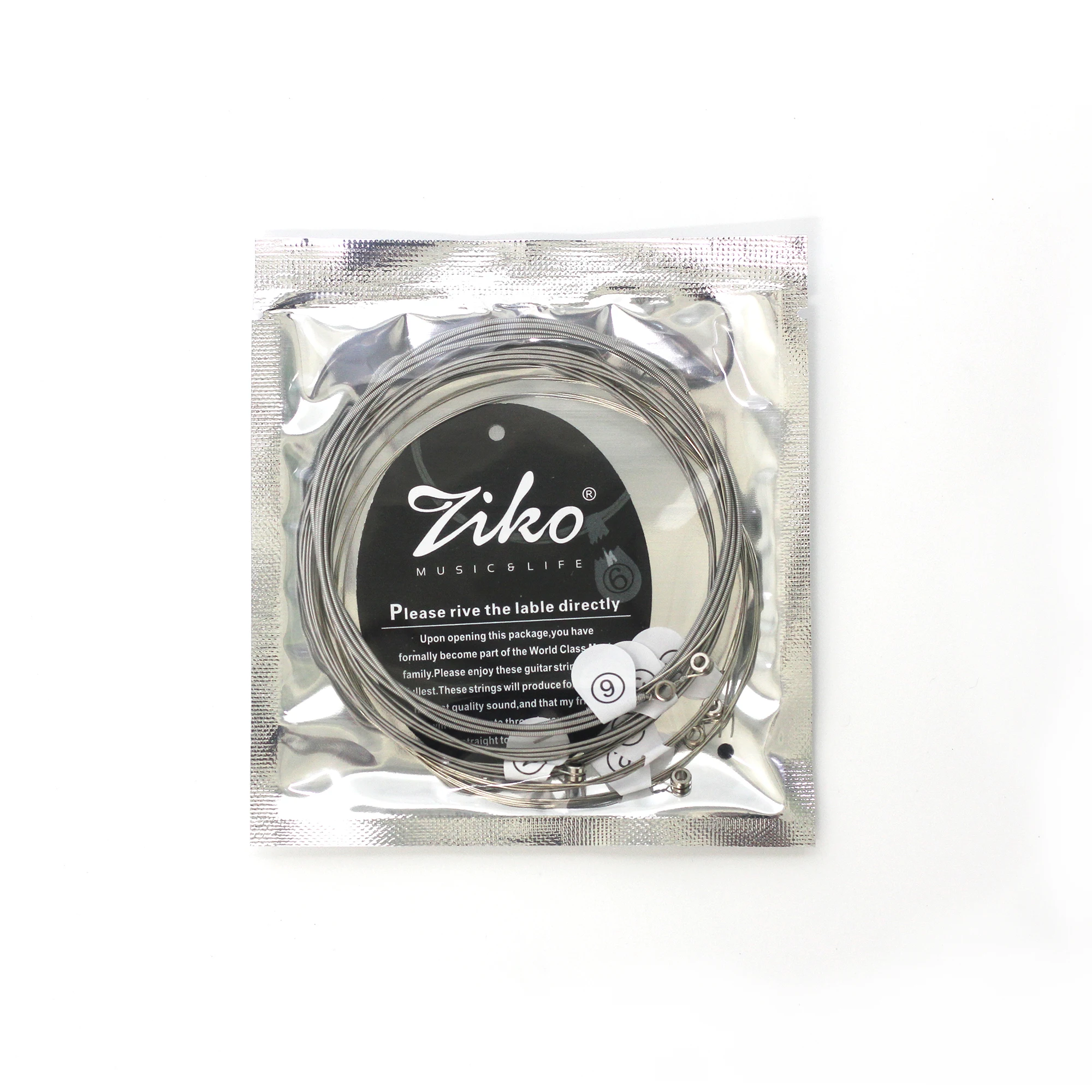 ZIKO Electric Guitar String Nickel Strings DN-009 DN-010 Professional High Quality String Electric Guitar Accessories & Parts