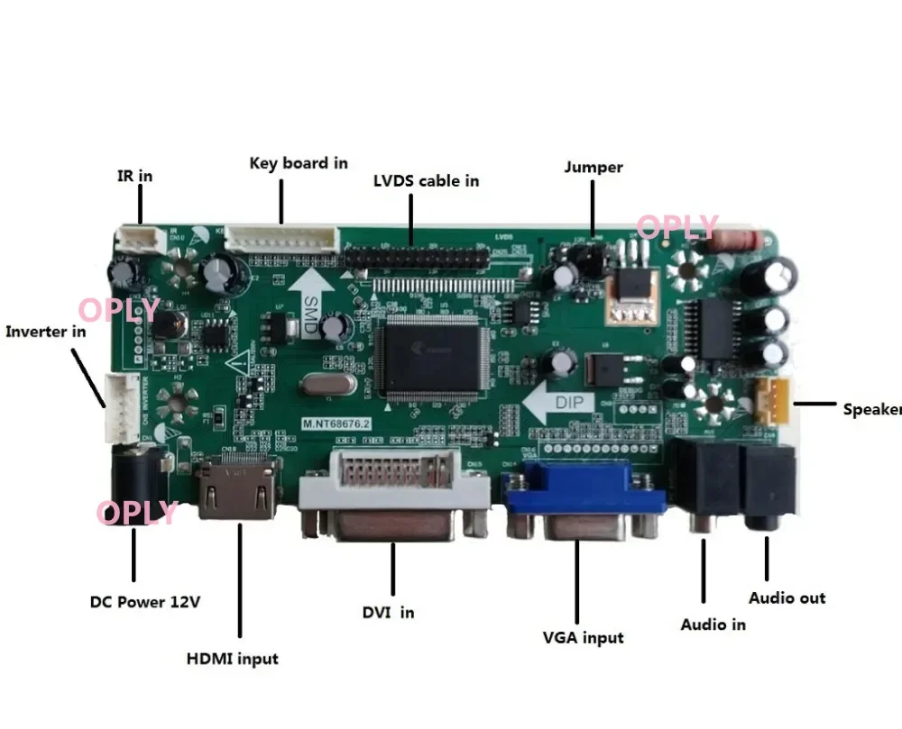 Imagem -03 - Kit de Placa Controladora para M220ew01 v0 M220z1-l01 M220z1-l03 22 30pin 4ccfl 1680x1050 Hdmi-compatível com Dvi Vga Lcd Painel Led Novo