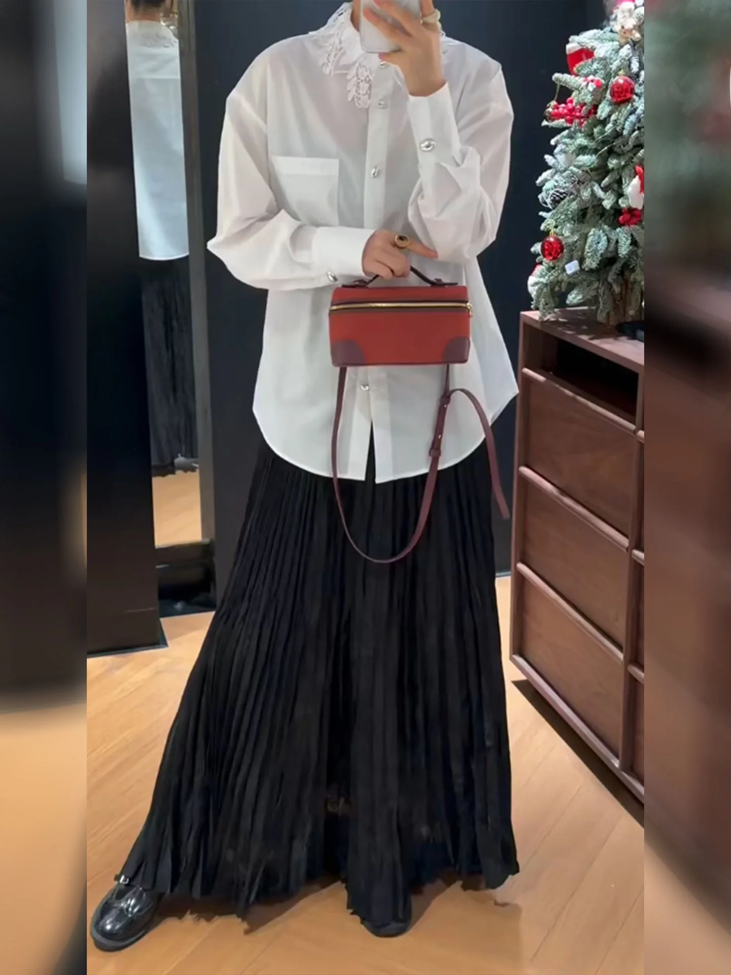 

Комплект из юбки и топа Ele irt: Новинка весенней коллекции, модный, стройнящий, винтажный, эстетичный, с высокой талией, длинная юбка