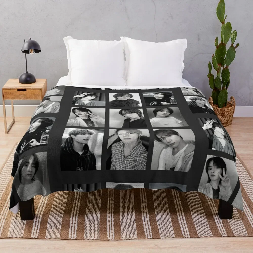 Beomgyu TXT Throw Blanket Hairys heavy to sleep Blankets