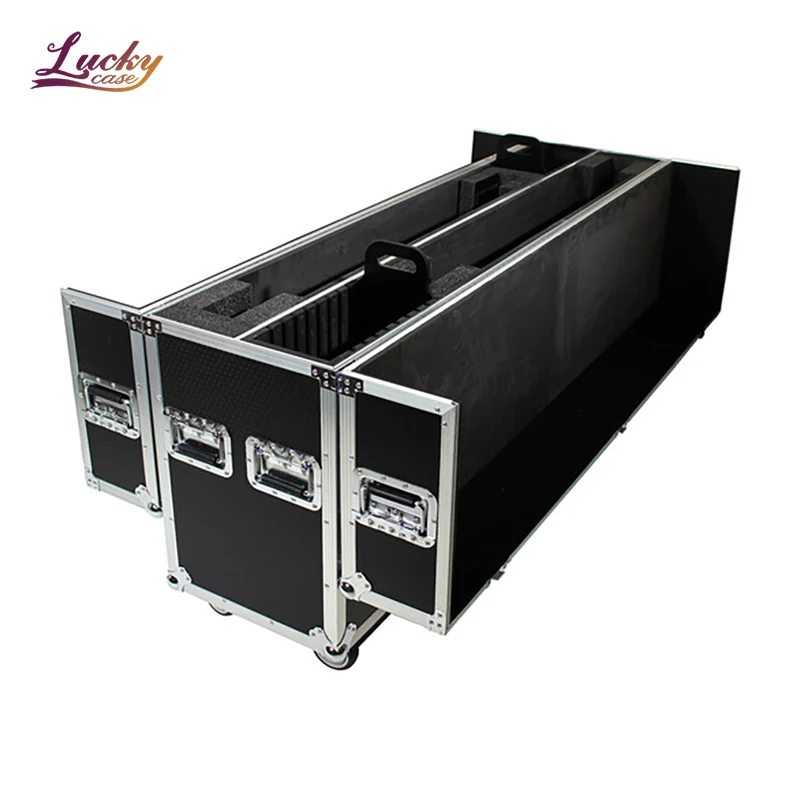 

Custom TV Flight case with Excellent Bearing Wheel Suitable for 55" to 75" TV High Quality Flight case with Shockproof Sponge