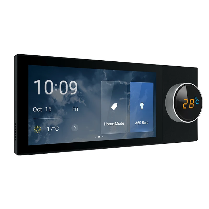 LangYeao Tuya Smart 6 Inch Multi-function Central Control with Voice Control Music Host Smart Home System Smart Screen