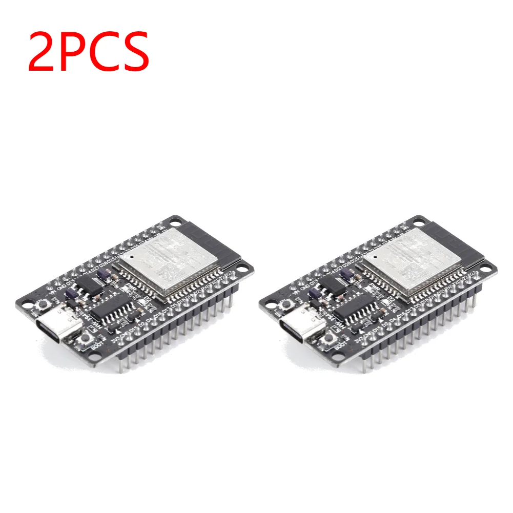1-6PCS ESP32 Entwicklungsboard WROOM-32D Entwicklungsboard Drahtloses WiFi Bluetooth Extrem geringer Stromverbrauch für Smart Home