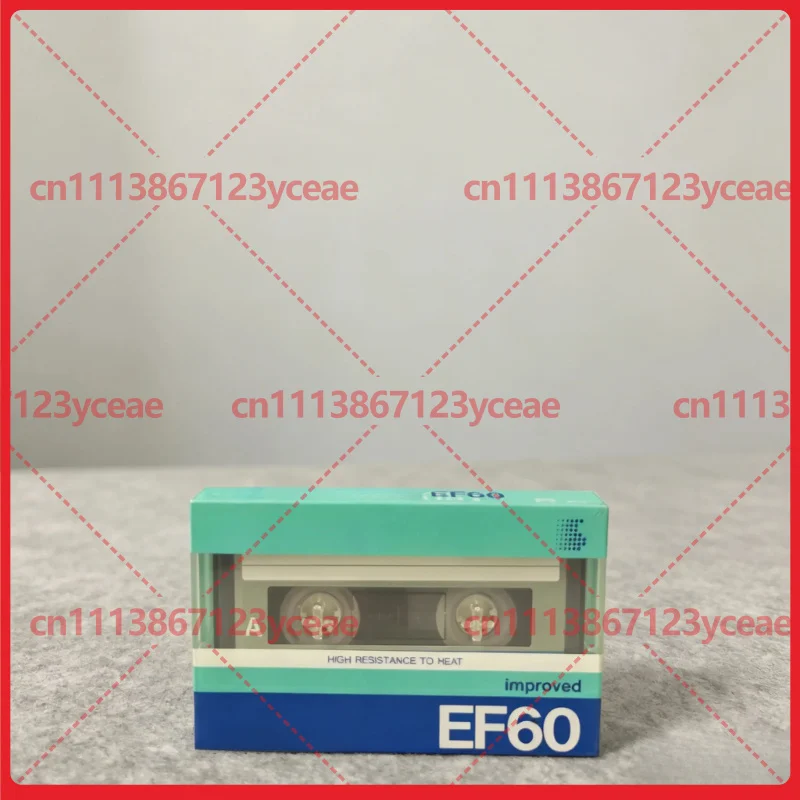 5pcs For SONY EF60 Type I Blank Audio Cassette Tape 86 Version Made in Japan Vintage Recording Tape