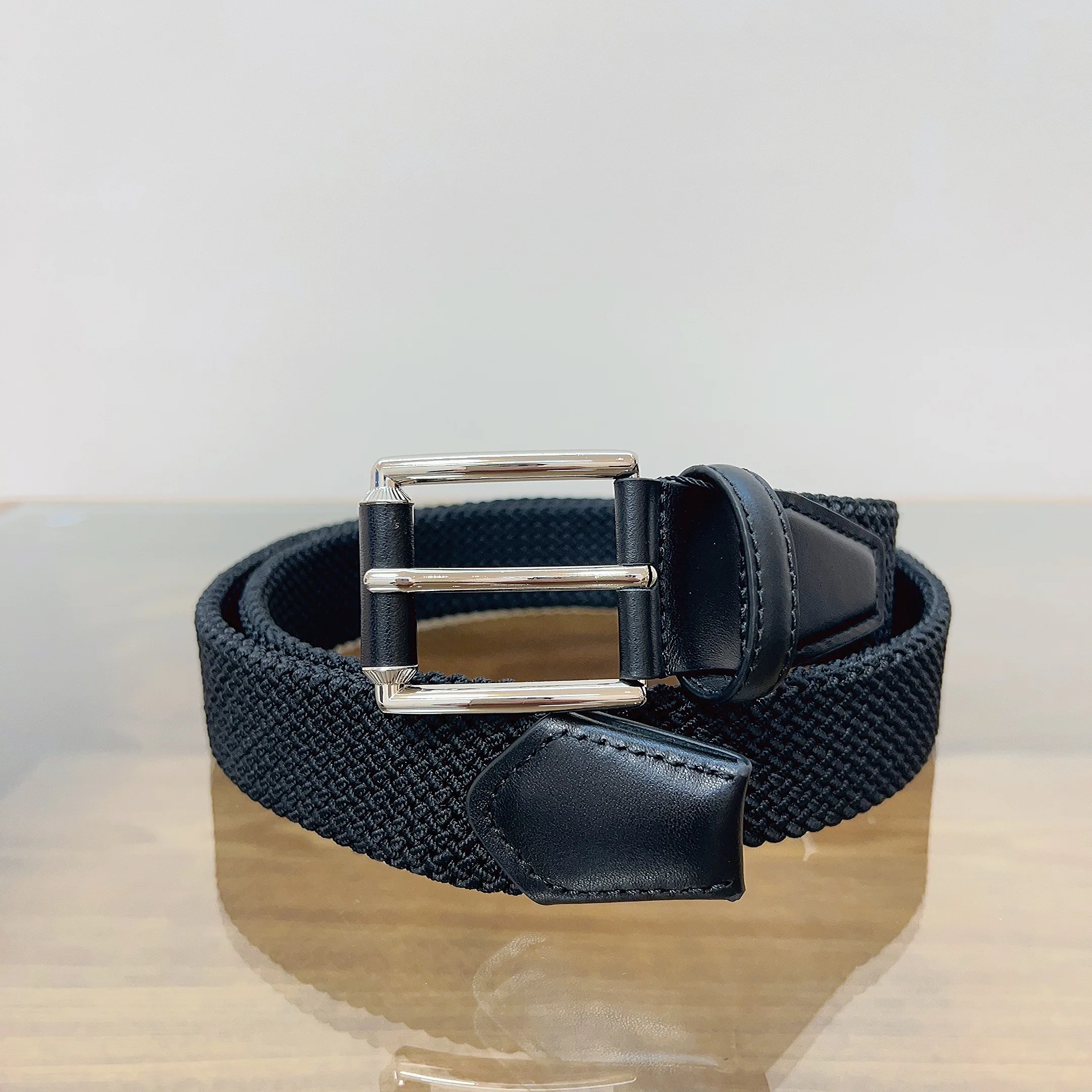 Stretch Woven Breathable Alloy Pin Buckle Belt for Men Women High Quality Casual Jeans Golf Canvas Multifunctional Outdoor Belt