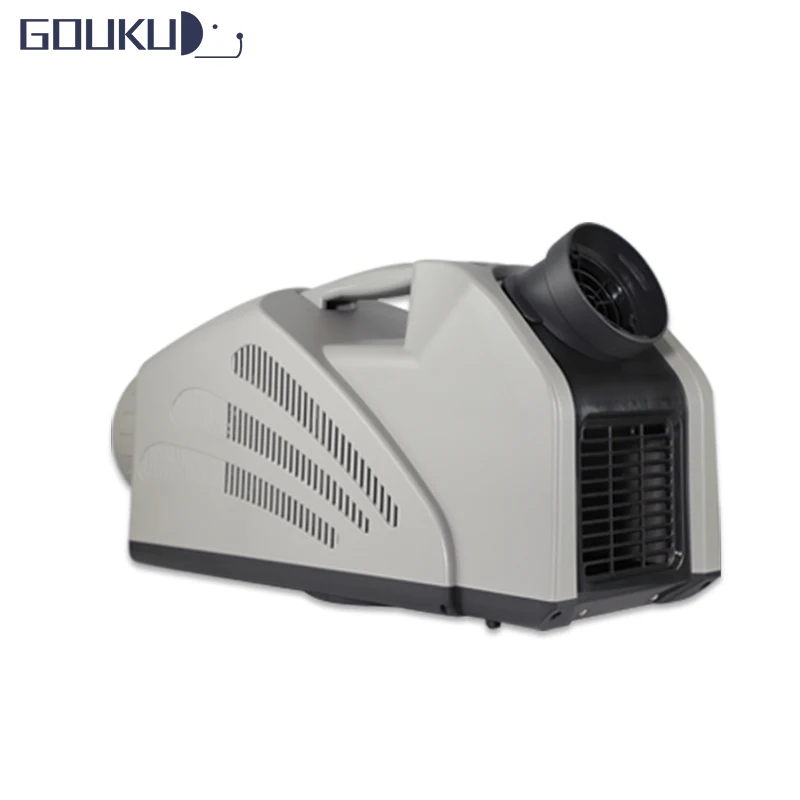 DC24V/AC110-240V Outdoor Portable Air Conditioner Tent Air Conditioner Air Cooler 2350BTU