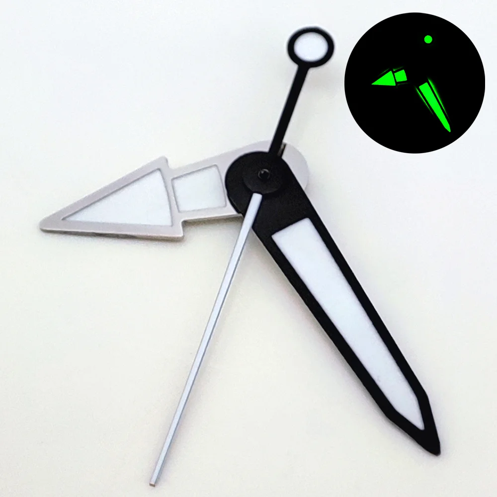 เข็มนาฬิกา NH35มือแดง/ดำเหมาะสำหรับ NH35/NH36อะไหล่เปลี่ยนนาฬิกา