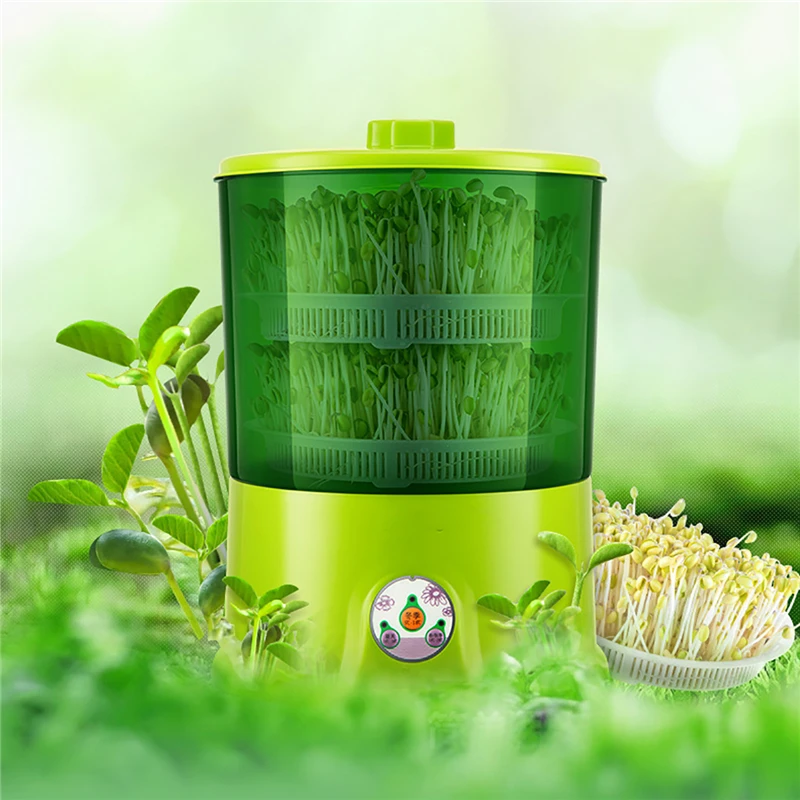 

Automatic Bean Sprouts Machine 3 Layer 220V Household Intelligent DIY Bean Sprouts Seeds Growing Machine Multifunctional