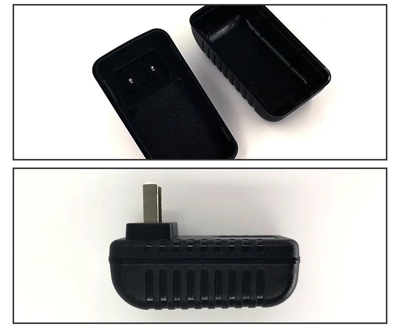 Black Fake Charger Sight Container Hiding Spot Hidden Storage Compartment Power Adapter Secret Home Diversion Stash Can Safe
