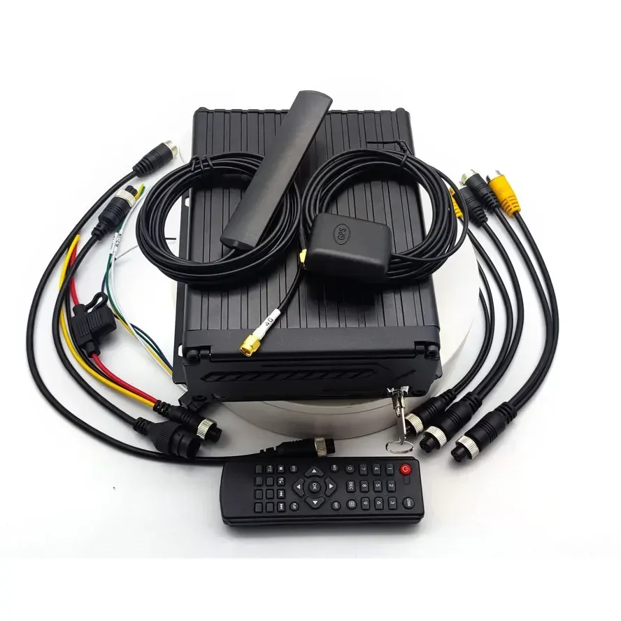 FL&OEM 8-kanałowy rejestrator wideo cyfrowy 720P 4-kanałowy AHD 4G GPS WiFi SDD HDD Mdvr do ciężarówek CMSV6 autobusów mobilny rejestrator Mdvr