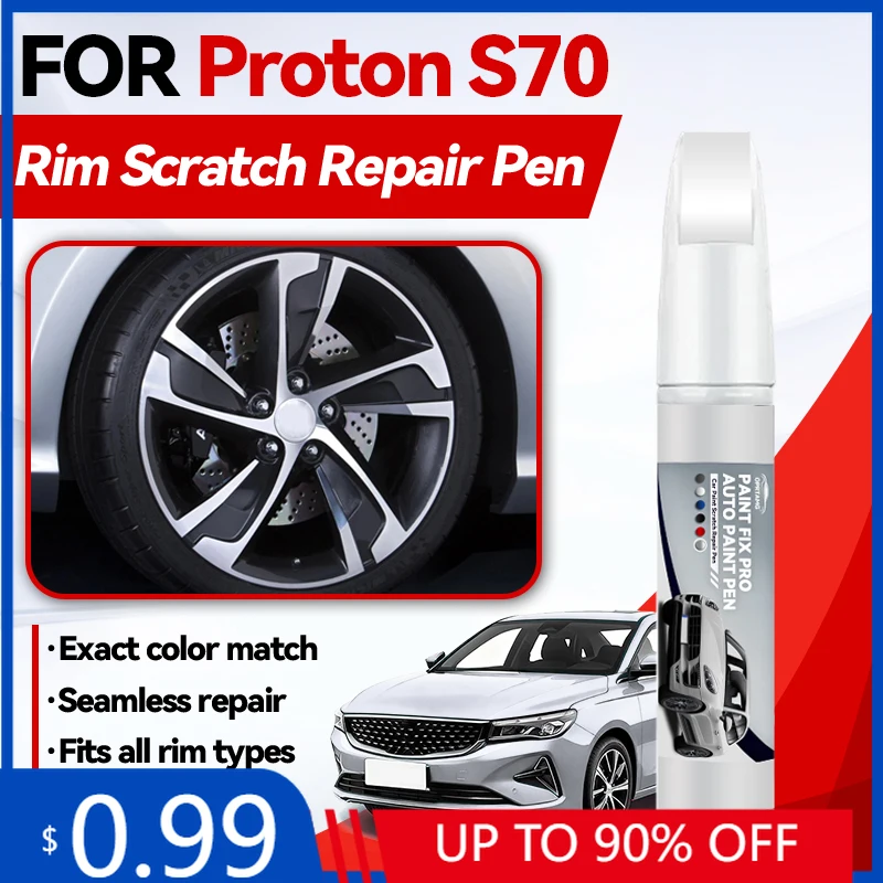 

Wheel Hub Touch Up Paint Pen For Exclusive Use For Proton S70 1996-2026 Paint Repair Pen Touch Up Scratch Remover DIY Auto Acces