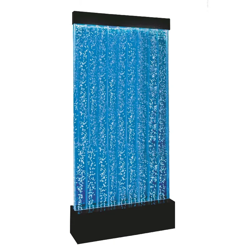 Large Art Deco Design Blister Wall Room Divider with Variable Light Emitting Diode Acrylic Blister Wall