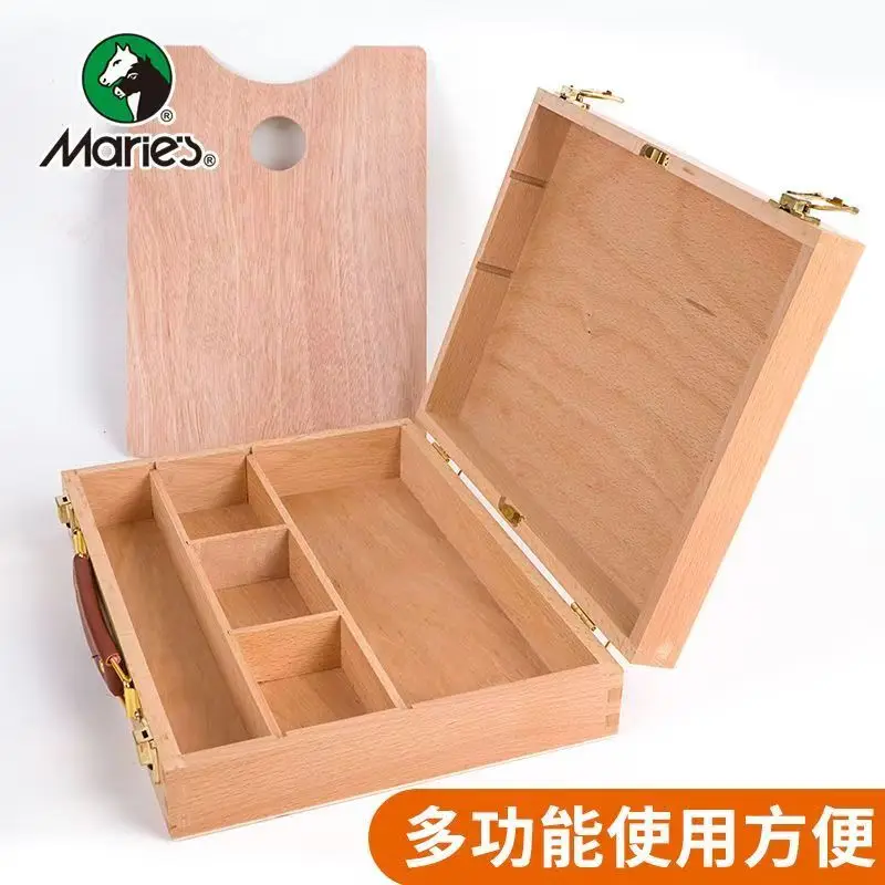 suitcase-british-style-oil-painting-box-sketching-outdoor-beechwood-case-storage-portable-art-box-travel-case
