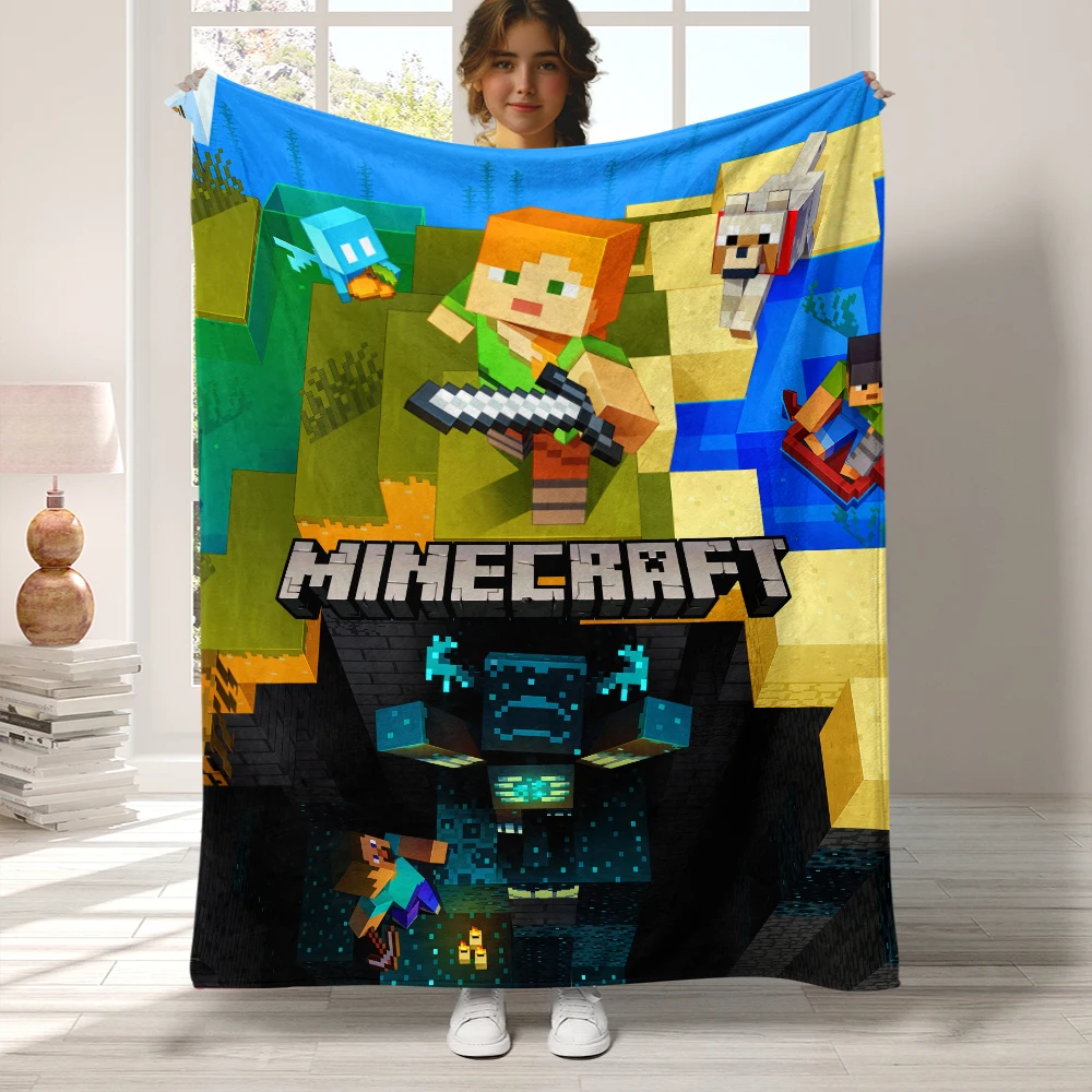 My world building game Blanket,blanket for beds,thin blanket,gamer,Camping,Livingroom,Couch,gamers,picnic blanket,home,fall guy