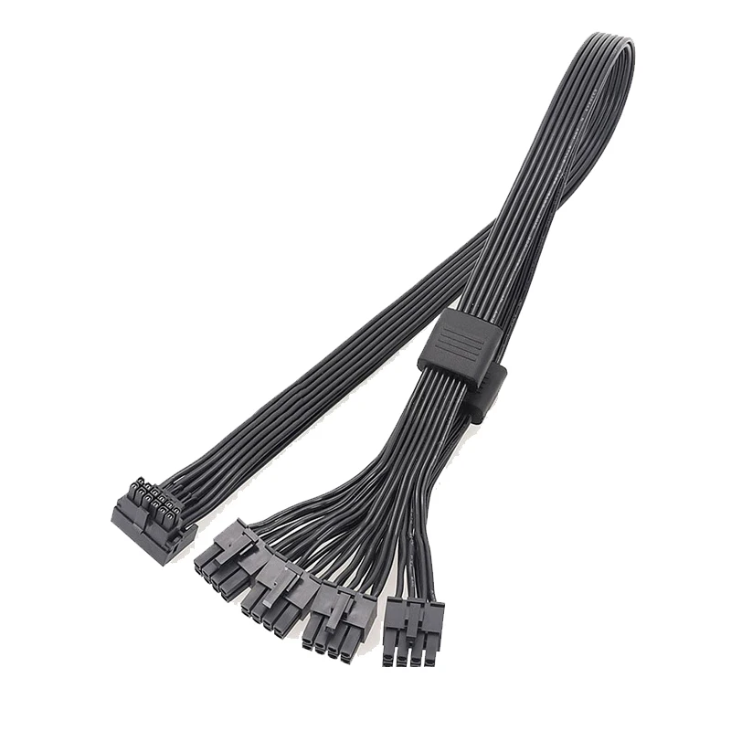 

4*8Pin to 16Pin PCI 5.0 12VHPWR Adapter Cable P8X4 to PM P8X4 to PLA P8X4 to PLB 16AWG+18AWG Fully Modular Power Cable