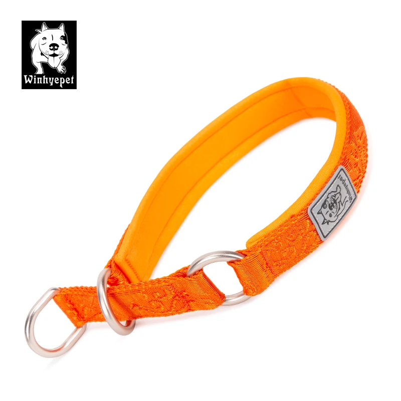 Truelove Dog Collar P-chain Nylon Webbing Explosion-proof Neoprene Padding Pets Running Training Large Medium Small Dogs YC1851