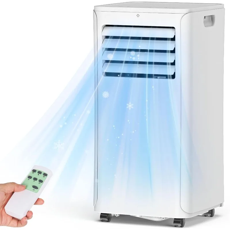 

Портативный кондиционер 12000 БТЕ, портативный переменный ток 3-В-1 с дистанционным управлением, площадью до 360 кв. футов, с режимом сна и таймером 24 часа