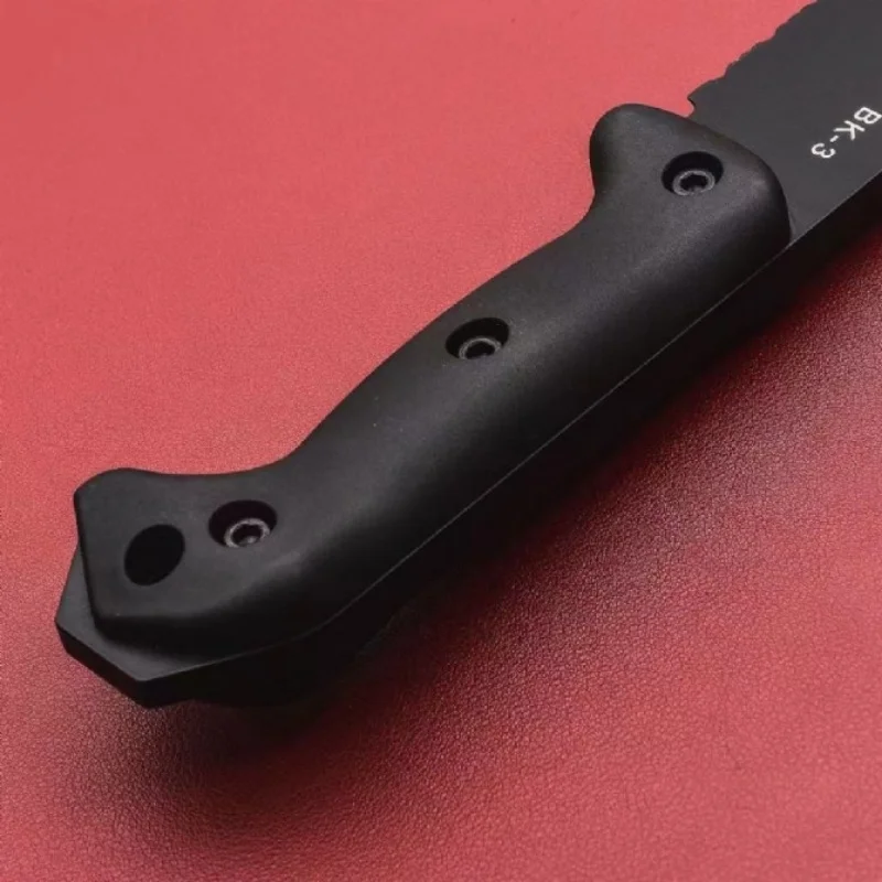 KA-BK3 التكتيكية شفرة مثبتة التخييم بقاء سكين صيد تسلق الجبال الصيد أداة الإنقاذ في حالات الطوارئ سكين صغير #5