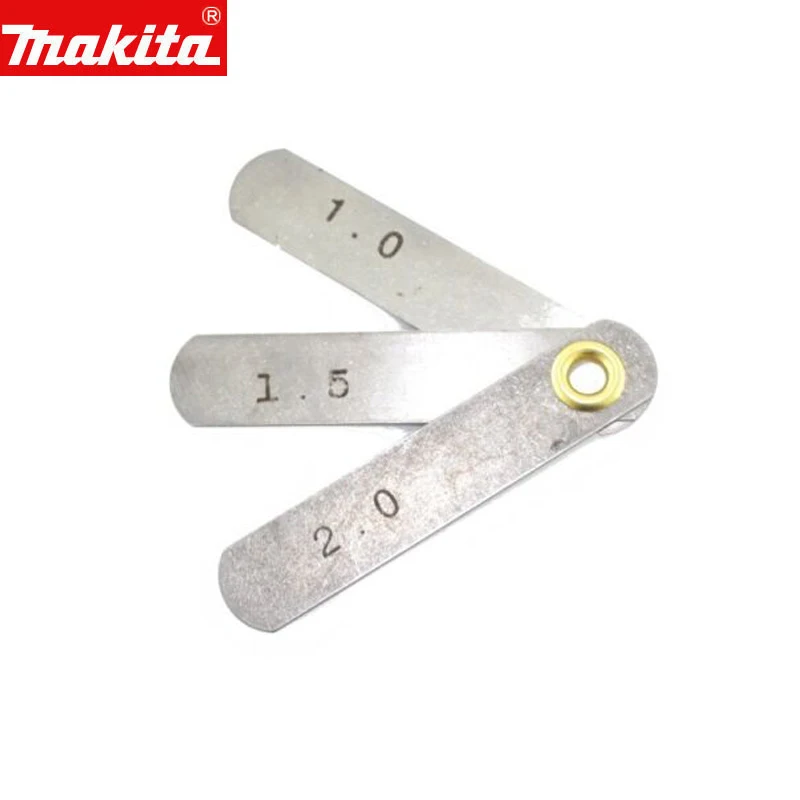 

Makita 762007-1 Thickness Gauge 1.0/1.5/2.0MM Wear Resistant Durable Wide Application Range Measurement