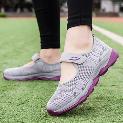 Fashion Women Platform Shoes Flat New Spring Autumn  Woman Shoes Woman Breathable Mesh Casual Sneakers Zapatos De Mujer