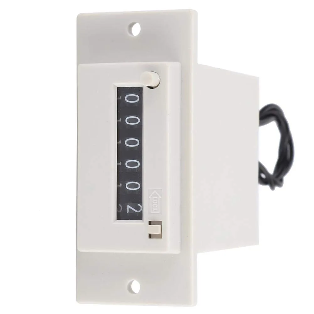 

Счетчик электромагнитных импульсов CSK6YKW 6-значный цифровой дисплей 12 В постоянного тока для подсчета электрических импульсов с высокой скоростью и точностью